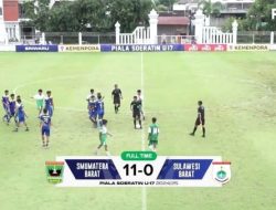 Persikopa Tekuk Mandar United FC 11-0 di Putaran Nasional Piala Soeratin U-17