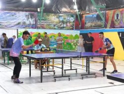 Pj Wako Sonny Buka Lembuti Cup PTMSI-Disporapar Tingkat Sumbar