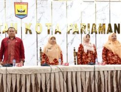 Ketua DWP Kota Pariaman, Ny. Izzati Rahmi Mursalim Silaturahmi dengan Anggota DWP