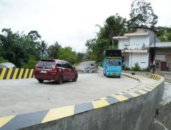 Jembatan Tanjung Sudah Bisa Dilalui Kendaraan Roda Empat