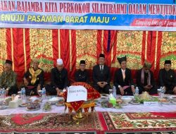 Tradisi Makan Bajamba Meriahkan Hari Jadi ke-21 Kabupaten Pasaman Barat