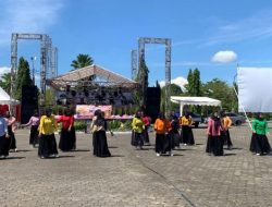 Lomba Senam Kreasi Minangkabau Meriahkan Hari Jadi Pasbar ke-21