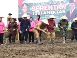 Polres Inisiasi Program Penanaman Serentak Satu Juta Hektare Jagung di Padang Panjang