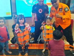 Anak Didik TPA Cahaya Bangsa Ikuti Edukasi Tanggap Bencana di BPBD Kesbangpol