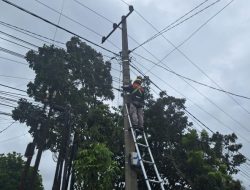 Dukung Konektivitas, PLN Icon Plus Sumbagteng Lakukan Pemeliharaan Jaringan Fiber Optik di Kampar Kiri