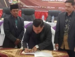 KPU Tetapkan Yulianto dan M. Ihpan jadi Bupati dan Wakil Bupati Pasaman Barat 2025-2030