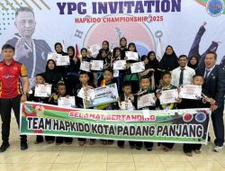 Hapkido Padang Panjang Raih The Best Team di Kejuaraan YPC Cup II