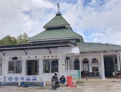 Sambut Ramadhan, Masjid Jami’ Nurul Huda Silaing Bawah Makin “Tacelak”