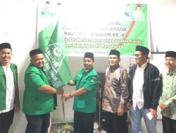 Riki Rizo Namzah Nahkodai GP Ansor Kabupaten Solok
