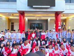 Lomba Paskibraka Dharmasraya 2025: SMPN Unggul dan SMAN 1 Pulau Punjung Raih Juara