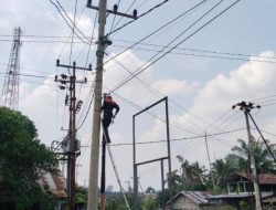 Dukung Konektivitas Digital, PLN Icon Plus Lakukan Pemeliharaan Jaringan Fiber Optik di Pasir Pangaraian