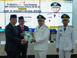 Sertijab Wali Kota, Hendri Arnis-Allex Saputra Resmi Menjabat