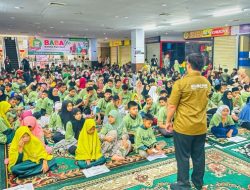 BABAYO ke-10, Lazis Mitra Umat Madani Ajak 500 Yatim “Balanjo Baju Rayo”