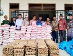 Baznas Dharmasraya Salurkan Bantuan untuk Masyarakat Terkena Dampak Bencana Banjir