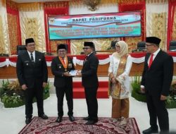 DPRD Gelar Rapat Paripurna, Bupati dan Wakil Bupati Sampaikan Visi dan Misi Kabupaten Tanah Datar