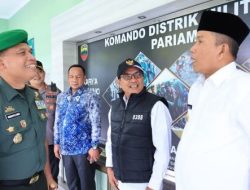 Wawako Mulyadi Sambut Danrem 032/Wirabraja Brigjen TNI Wahyu Eko Purnomo