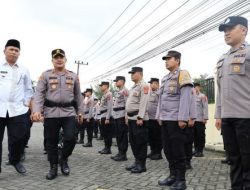 Pengamanan Idul Fitri 1446 H, Wawako Pariaman Hadiri Apel Gelar Pasukan Ketupat Singalang 2025