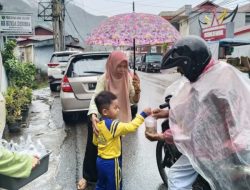 KB PAUD Bunda Denisha Bagikan 200 Paket Takjil