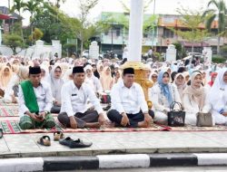 Yota Balad Hadiri Tabliqh Akbar Penutupan Pembelajaran Bulan Ramadhan