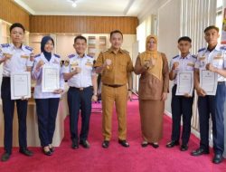 Dukung Kemajuan Pelayanan Transportasi, Pemkab Agam Terima Empat CPNS STTD