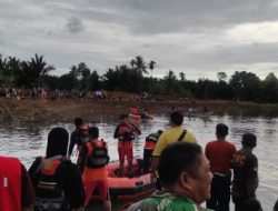 Anak Usia 10 Tahun Diduga Terseret Arus Sungai Batang Kandis Lubuk Buaya, Tim SAR Gabungan Lakukan Pencarian