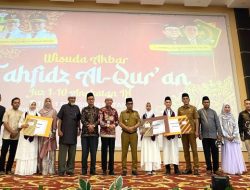 Wabup Risnaldi Hadiri Wisuda Tahfiz Al-Qur’an MTsN 1 Pesisir Selatan