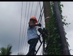 Optimalisasi Koneksi Internet, PLN Icon Plus Lakukan Pemeliharaan Jaringan Fiber Optik di Jalan Bypass Padang
