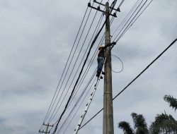 Perkuat Koneksi Digital, PLN Icon Plus Lakukan Pemeliharaan Jaringan Fiber Optik di Kampar