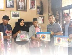 Wawako Allex Saputra Serahkan Bantuan untuk Korban Kebakaran di Sigando