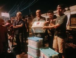 BPBD Padang Salurkan Bantuan Korban Kebakaran Pertokoan Parupuk Tabing