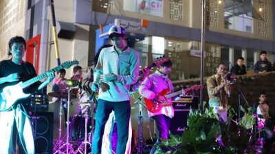 Masyarakat Bisa Nikmati Live Musik di Pasar Pusat Padang Panjang