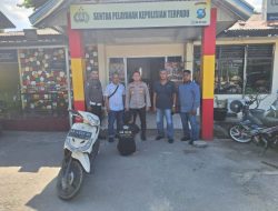 Tim Panther Opsnal Polsek Padang Barat Tangkap Pelaku Curanmor