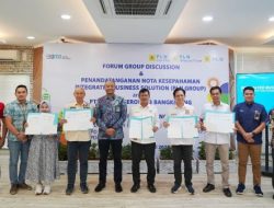 PLN UP3 Bangkinang Teken MoU Program Integrated Business Solution (IBS) dengan 5 Asosiasi Pengembang Riau