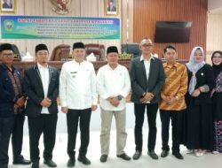 KPU Pasaman Gelar Rapat Pleno Penetapan Pasangan Bupati dan Wabup Terpilih