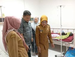 Wabup Dharmasraya Tinjau Fasilitas RSUD Sungai Dareh Usai Angin Kencang Menghantam