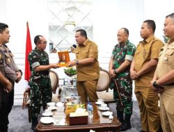 Danrem 032/Wirabraja Kunjungan Silaturrahmi ke Wako Pariaman