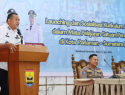 Wako Yota Balad Lounching Implementasi Tertib Lalu Lintas dalam Kurikulum Pendidikan Dasar