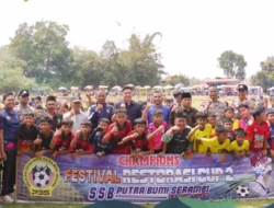 48 Tim Sepak Bola, Sumbar, Riau, Jambi Ikuti Festival Usia Dini Putra Serambi Cup II