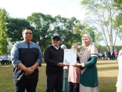 Apel Gabungan Peringatan Hari Lingkungan Hidup, Bupati Eka Putra Sampaikan Sambutan Menteri LH