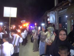 Pawai Obor dan Tabuh Tasa Semaraki Tahun Baru Islam 1447 Hijriah di Nagari Sikabau