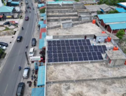 Dukung Energi Terbarukan, PLN Icon Plus Sukses Jalankan Test Commissioning PLTS di Kantor Bank Riau Kepri Syariah Tanjung Uban