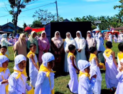 Dihadiri Ketua GOW Pasbar, 1.260 Murid TK di Lembah Melintang Ikuti Manasik Haji