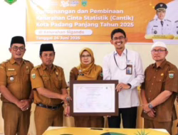 Sigando Dicanangkan jadi Kelurahan Cantik di Padang Panjang