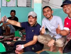 Wawako Allex Saputra Tinjau Pemotongan Hewan Kurban di Masjid Hidayah Gumala