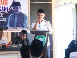Pengukuhan Pengurus KAN Ladang Panjang, Wabup Parulian: Jadikan Adat Pondasi Hadapi Kehidupan Modern