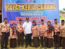 Rakercab 0304 Gerakan Pramuka Tanah Datar, Wabup Berharap Tersusun Program Adaptif dan Implementatif
