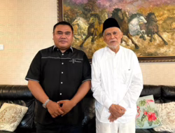 Anggota DPR RI FPKB Rico Alviano Bersyukur Bertemu YML Ayahanda Guru H Syaikh Asrul Bakar