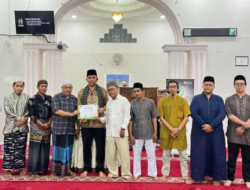 Resmikan Grup Barjanzi, Camat Nofriandi Apresiasi Pengurus dan Remaja Masjid Nurul Iman Buah Patai