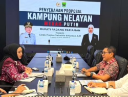 Bupati JKA Temui Anggota DPR RI Cindy Monica, Bahas Usulan Kampung Nelayan Merah Putih