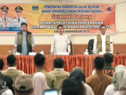 BPBD Solok Selatan Gelar Pelatihan Pencegahan dan Mitigasi Bencana untuk 78 Perangkat Nagari